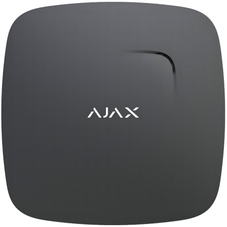 Бездротовий датчик детектування диму і чадного газу Ajax FireProtect Plus (Heat/Smoke/CO) (Black)