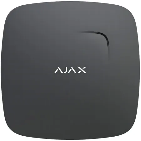 Бездротовий датчик детектування диму і чадного газу Ajax FireProtect Plus (Heat/Smoke/CO) (Black)  у Хмельницькому