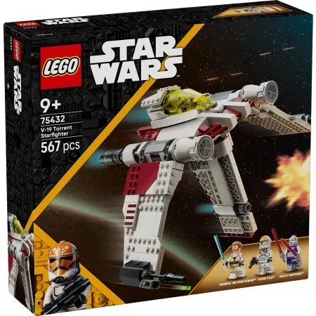 Конструктор LEGO Star Wars Зоряний винищувач V-19 «Потік» (75432)
