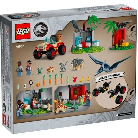 Конструктор LEGO Jurassic World Центр порятунку малюків динозаврів (76963)