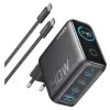 Зарядний пристрій Anker Laptop GaN Charge 140W with Type-C / Type-C (Black) (B2697GZ1)