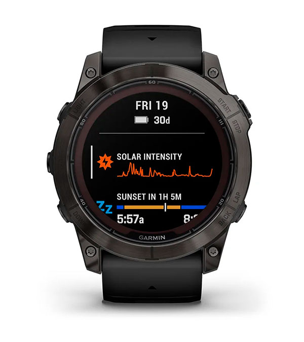 Garmin fenix 7X Pro Sapphire Solar - Підзарядка від сонця Garmin fenix 7X Pro Sapphire Solar - Підзарядка від сонця