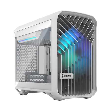 Корпус FRACTAL DESIGN mini-ITX    Torrent Nano RGB White TG Clear (FD-C-TOR1N-05)  у Чернівцях