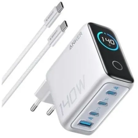 Зарядний пристрій Anker Laptop GaN Charger 140W (Silver) (B2697G41)