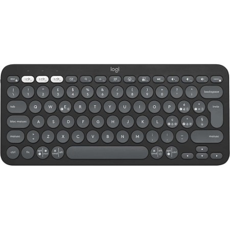 Клавіатура Logitech K380s Pebble Keys 2 Bluetooth Graphite (L920-011851)  у Чернівцях