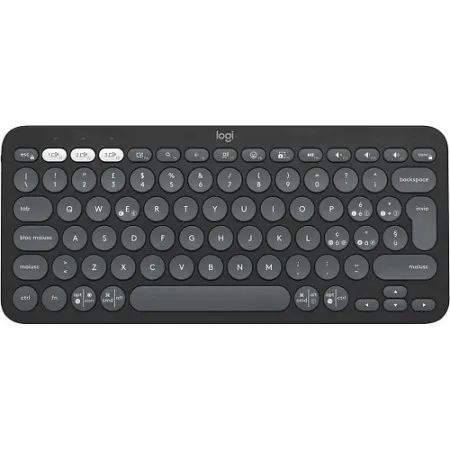 Клавіатура Logitech K380s Pebble Keys 2 Bluetooth Graphite (L920-011851)
