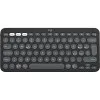 Клавіатура Logitech K380s Pebble Keys 2 Bluetooth Graphite (L920-011851)