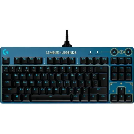 Клавіатура Logitech G PRO Mechanical Keyboard (L920-010537) League of Legends Edition  у Дніпрі