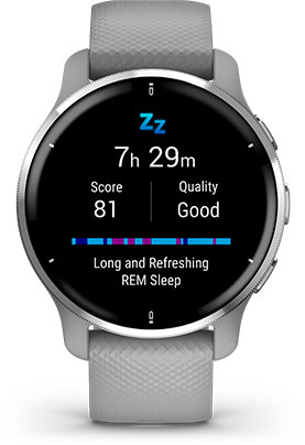 Garmin Venu 2 Plus - Розширені функції моніторингу сну Розширені функції моніторингу сну