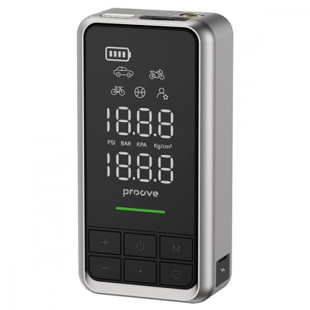 Пусковий Пристрій + Насос Proove Air Jump 10400mAh 1000A (Gray)