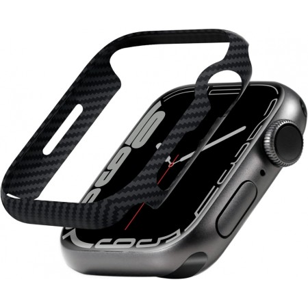 Чохол Pitaka Air Case Black/Grey for Apple Watch 9/8/7 45mm (KW2002A)