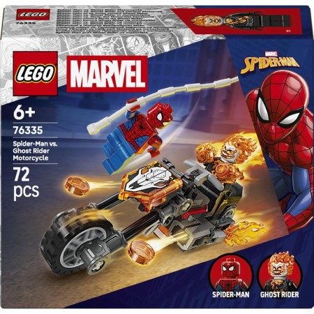 Конструктор LEGO Super Heroes Людина-павук vs. Примарний вершник на мотоциклі (76335)  в Ужгороді
