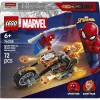 Конструктор LEGO Super Heroes Людина-павук vs. Примарний вершник на мотоциклі (76335)