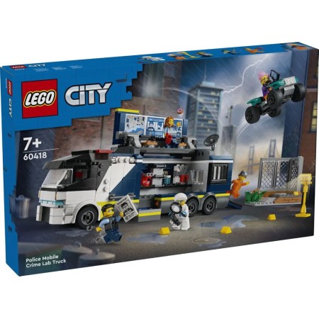 Конструктор LEGO City Пересувна поліцейська криміналістична лабораторія (60418)  у Луцьку