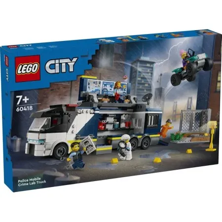 Конструктор LEGO City Пересувна поліцейська криміналістична лабораторія (60418)
