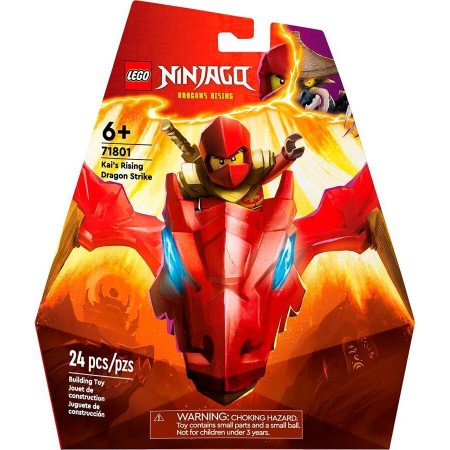 Конструктор LEGO NINJAGO Атака повсталого дракона Кая (71801)