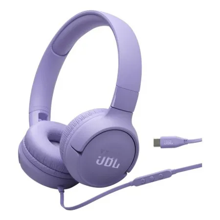 Навушники JBL Tune 520C USB-C Purple (JBLT520CPUR)