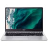 Ноутбук Acer Chromebook CB315-4H 15" FHD IPS | Intel C N4500 | 8GB | 128GB | ChromeOS | сріблястий (NX.KB9EU.001)