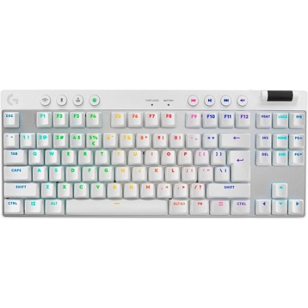 Клавіатура Logitech G PRO X TKL LightSpeed Tactile White (L920-012148)  у Дніпрі