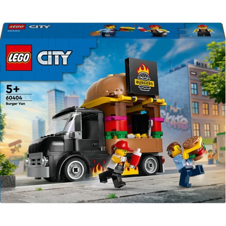 Конструктор LEGO City Вантажівка з гамбургерами (60404)  у Чернівцях
