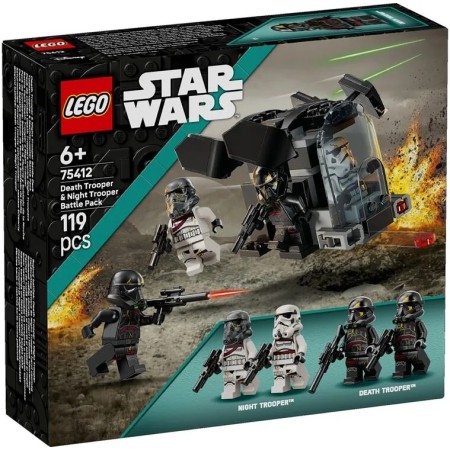 Конструктор LEGO Star Wars Бойовий набір «Боєць смерті і Нічний піхотинець» (75412-)  в Ужгороді
