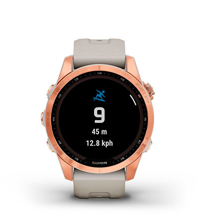 При сполученні fēnix 7s з додатком Surfline Sessions™ на сумісному смартфоні ви можете створювати відео кожної хвилі При сполученні fēnix 7s з додатком Surfline Sessions™ на сумісному смартфоні ви можете створювати відео кожної хвилі