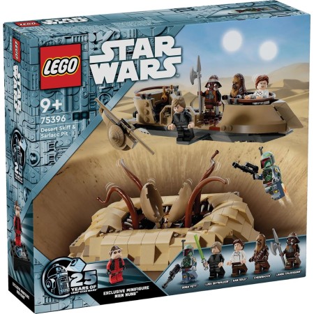 Конструктор LEGO Star Wars™ Пустельний скіф та яма Сарлакка (75396)
