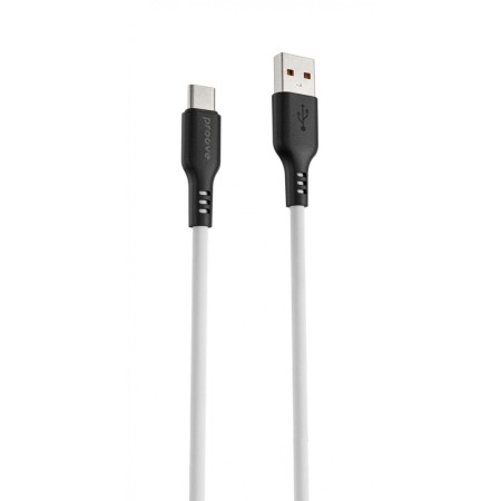 Кабель Proove Rebirth USB to Type-C 2.4A (1m) (White)  у Чернівцях