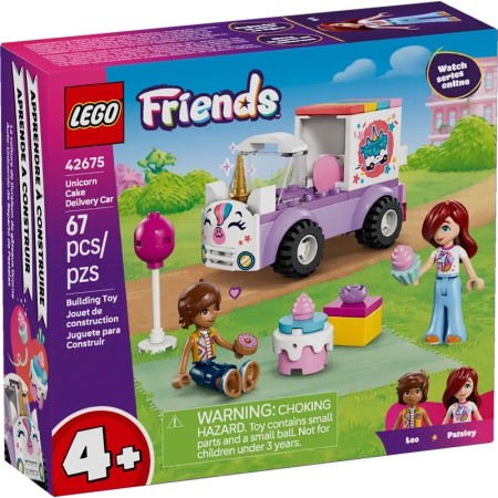 Конструктор LEGO Friends Автомобіль для доставки тортів з єдинорогами (42675)  у Микуличині