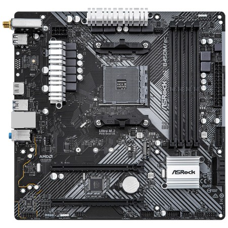 Материнська плата ASROCK B450M/AC R2.0 sAM4 Micro-ATX (B450M/AC R2.0)  у Чернівцях