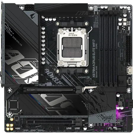 Материнська плата GIGABYTE X870M AORUS ELITE WIFI7 sAM5 mATX (X870M AORUS ELITE WIFI7)  в Одесі