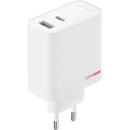 Мережевий адаптер OPPO SuperVOOC 80W Dual Ports White (OSAB7CF3AE)
