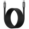 Кабель Proove Magneto Type-C to Type-C 60W (1m) black  у Чернівцях