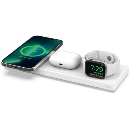 Бездротовий зарядний пристрій Belkin 3in1 MagSafe PRO White (WIZ016VFWH)  у Тернополі