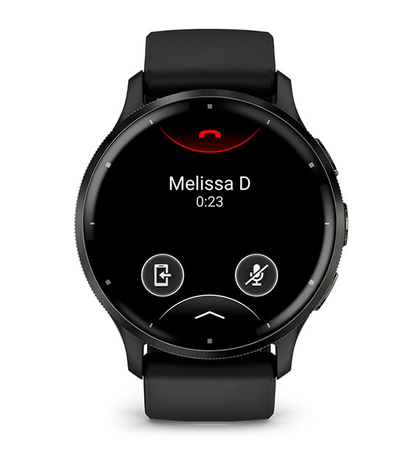 Garmin Venu 3 - Вбудований динамік та мікрофон Venu 3 - Вбудований динамік та мікрофон