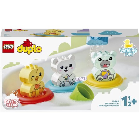Конструктор LEGO DUPLO My First Веселе купання: Плаваючий потяг із тваринами (10965)