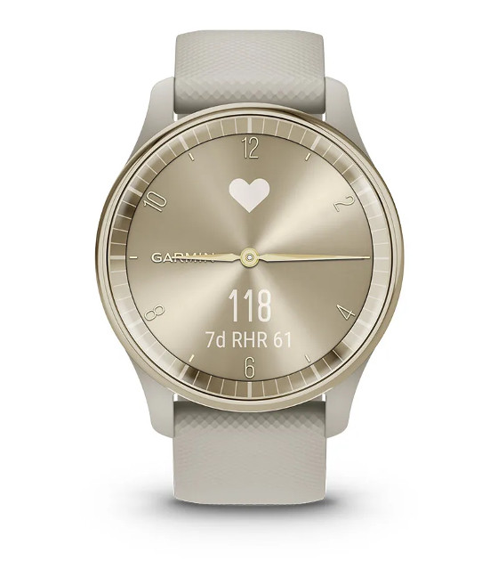 Цілодобове спостереження за частотою пульсу Garmin vivomove Trend - Цілодобове спостереження за частотою пульсу