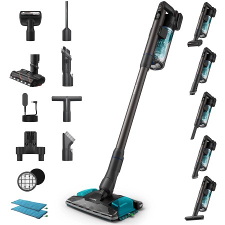 Пилосос PHILIPS безпровідний Complete Series 8000 Black-Blue (XC8157/01)  у Тернополі