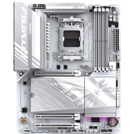 Материнська плата GIGABYTE B850 AORUS ELITE WIFI7 ICE sAM5 ATX (B850 AORUS ELITE WIFI7 ICE)