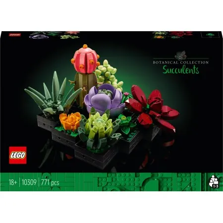 Конструктор LEGO Botanicals Сукуленти (10309-)