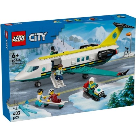 Конструктор LEGO City Літак швидкої медичної допомоги (60465)