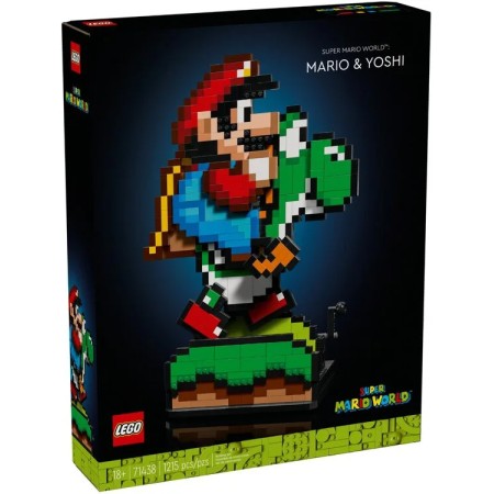 Конструктор LEGO Super Mario World: Маріо і Йоші (71438)