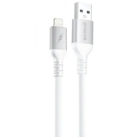 Кабель Proove ReGen Silicone USB to Lightning 2.4A (1m) White