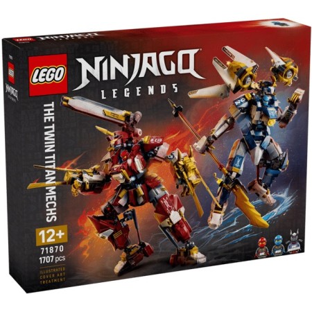 Конструктор LEGO Ninjago  Близнюки роботи-Титани (71870)  у Чорноморську