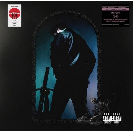 Вінілова платівка Post Malone – Hollywood's Bleeding (Limited Edition) (Green Translucent Vinyl) (2 LP)