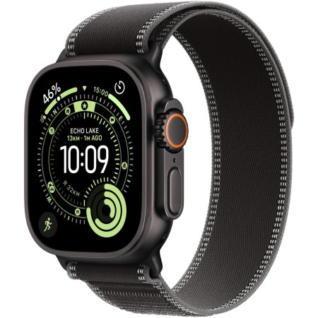 Apple Watch Ultra 3 49mm Black Titanium Case with Black/Charcoal Trail Loop - S/M (MF1D4QP/A)  у Тернополі