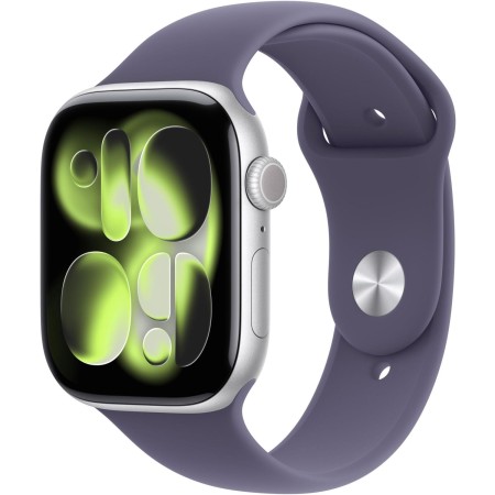 Apple Watch Series 11 42mm Silver Aluminum Case with Purple Fog Sport Band - S/M (MEU64RK/A)  у Чернігові