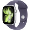 Apple Watch Series 11 42mm Silver Aluminum Case with Purple Fog Sport Band - S/M (MEU64RK/A)  у Чернігові