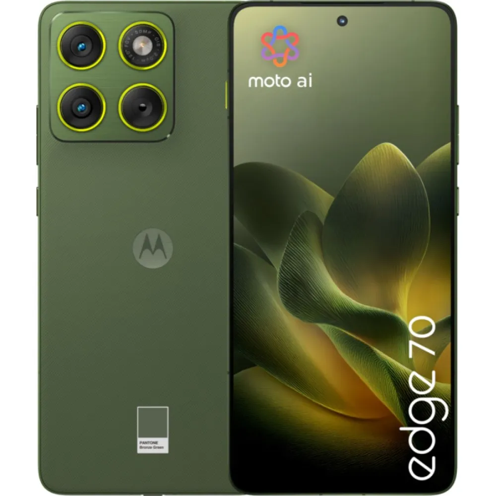 Смартфон Motorola Edge 70 12/512Gb Bronze Green (PBA50046RS) ціни