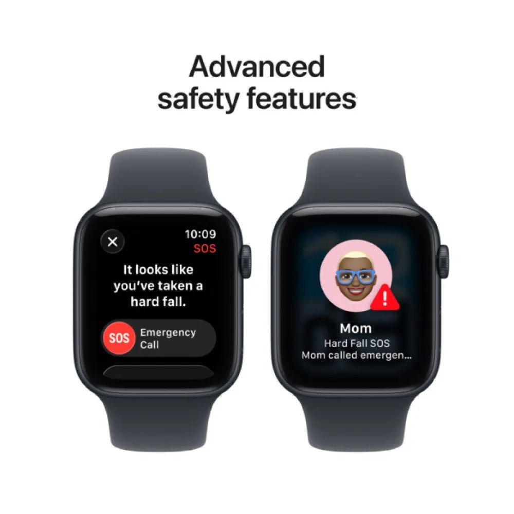 Apple Watch SE 3 2025 40mm Midnight Aluminum Case with Midnight